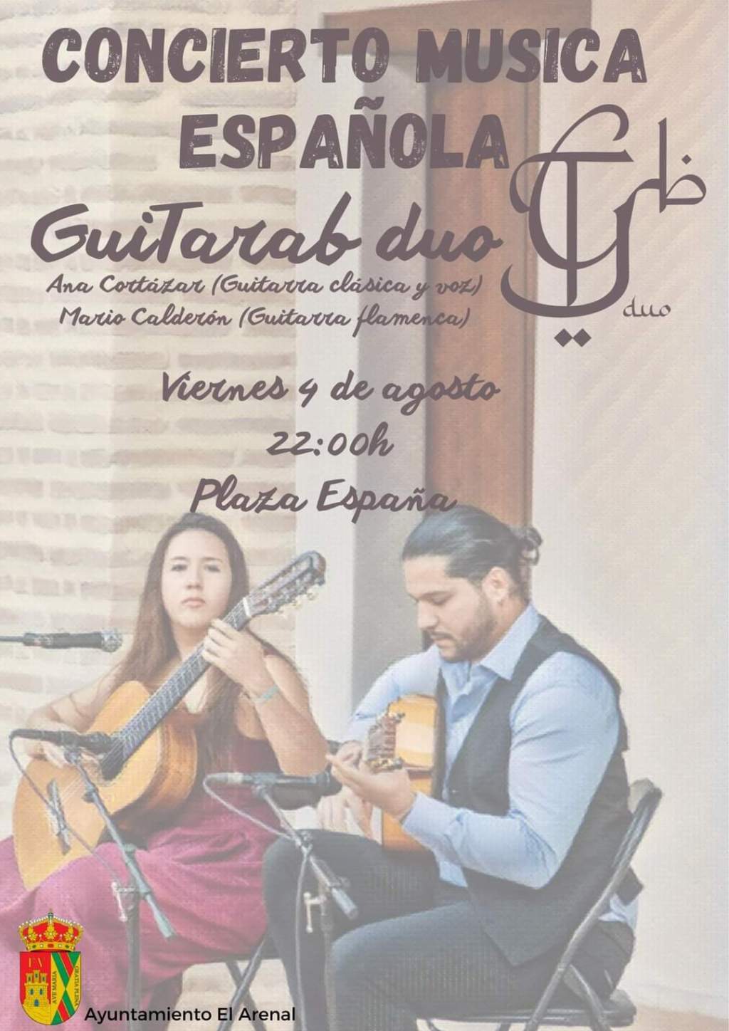 Concierto de Guitarab dúo en El Arenal