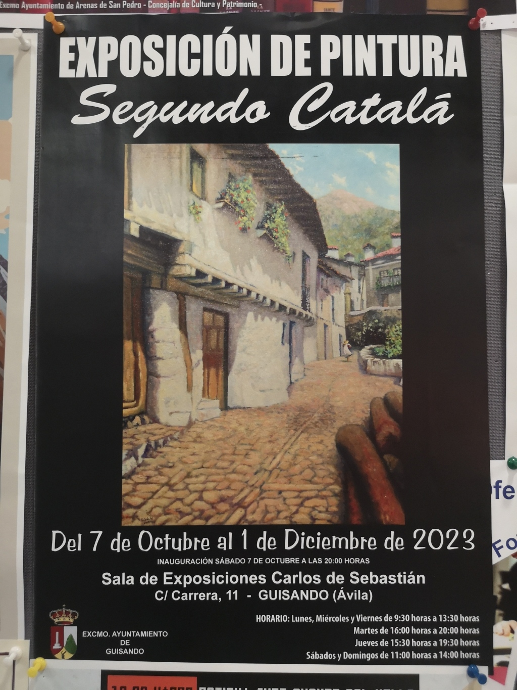 Exposición de Pintura de Segundo Catalá en Guisando