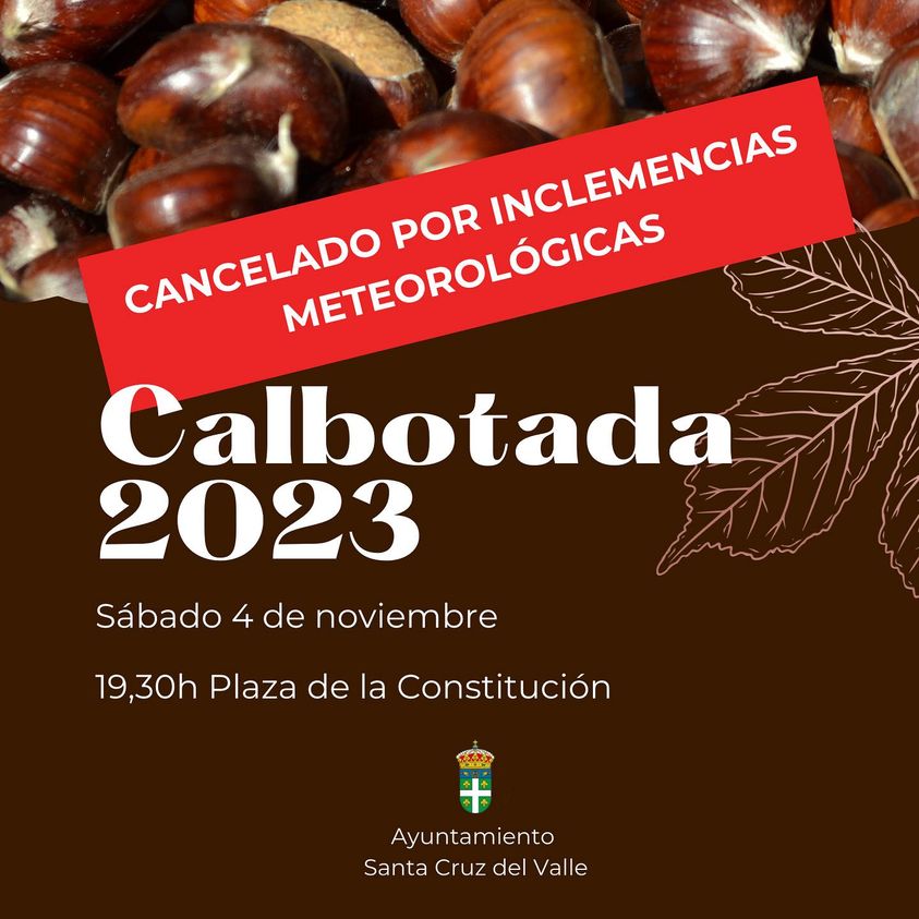 CANCELADA – Calbotada 2023 en Santa Cruz del Valle