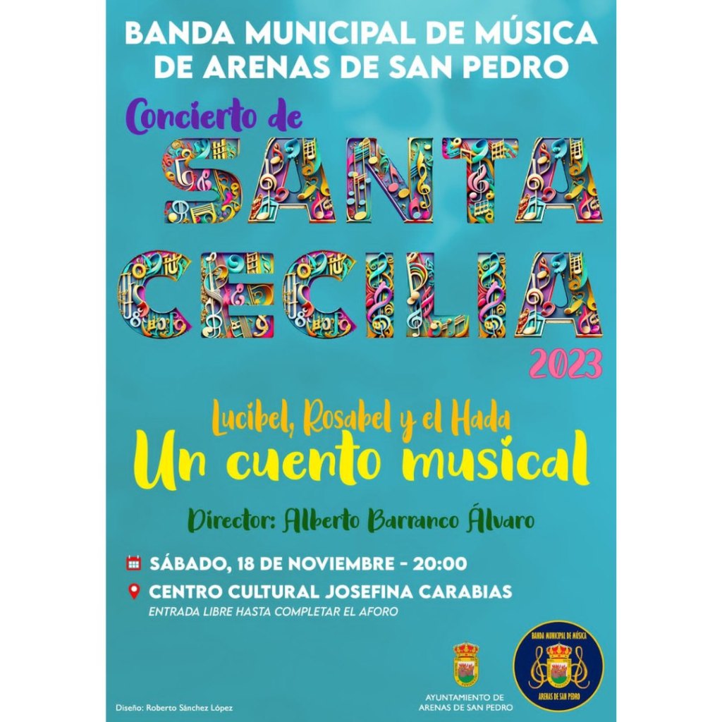 Concierto de Santa Cecilia 2023 en Arenas de San Pedro