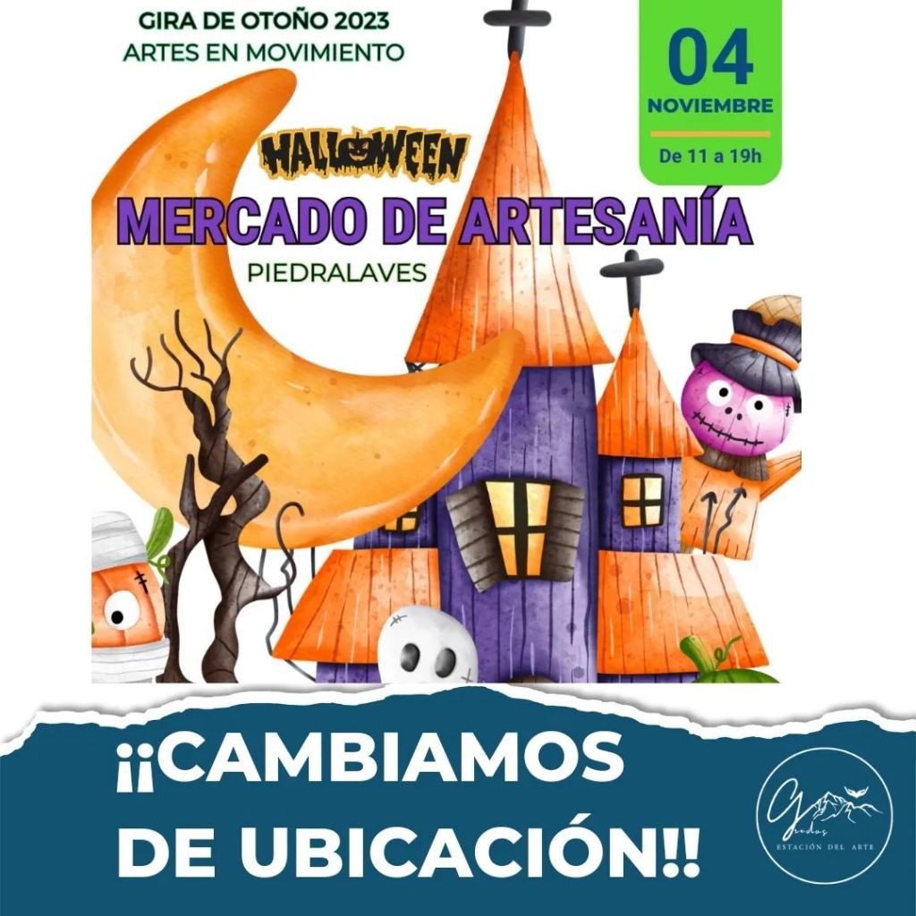 Mercado de Artesanía 2023 «Halloween» en Piedralaves