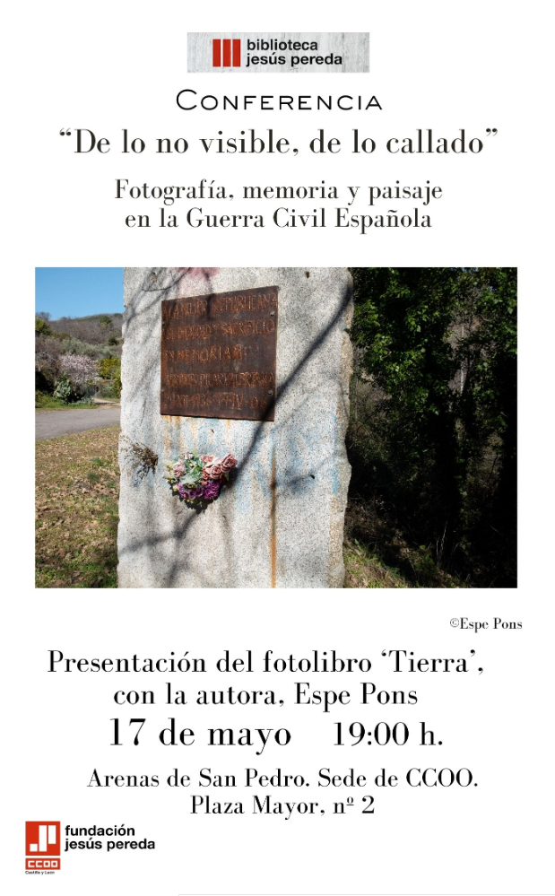 Conferencia y presentación de libro sobre fotografía en la Guerra Civil española en Arenas